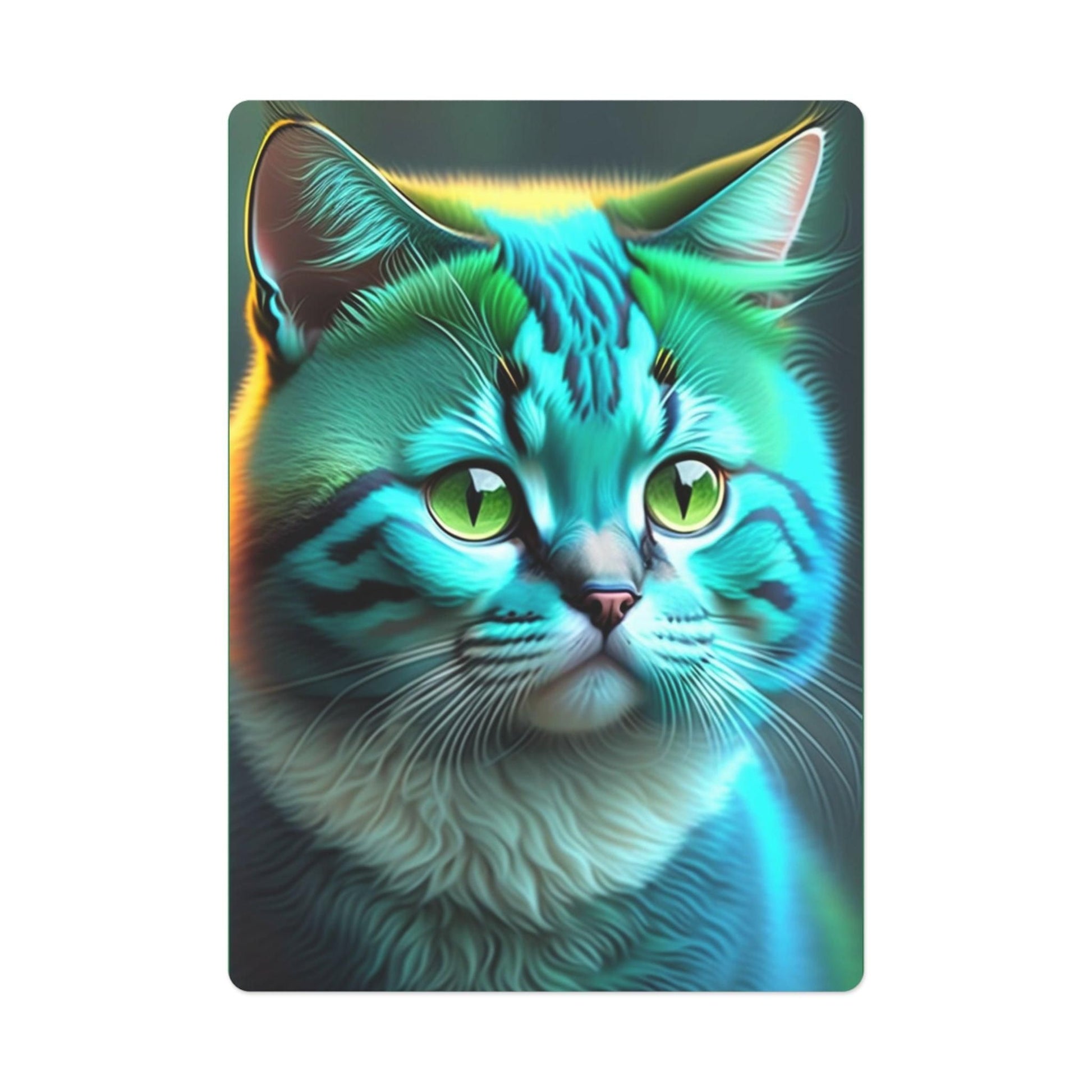 Blue Cat : Poker Cards 52 - e-mandi