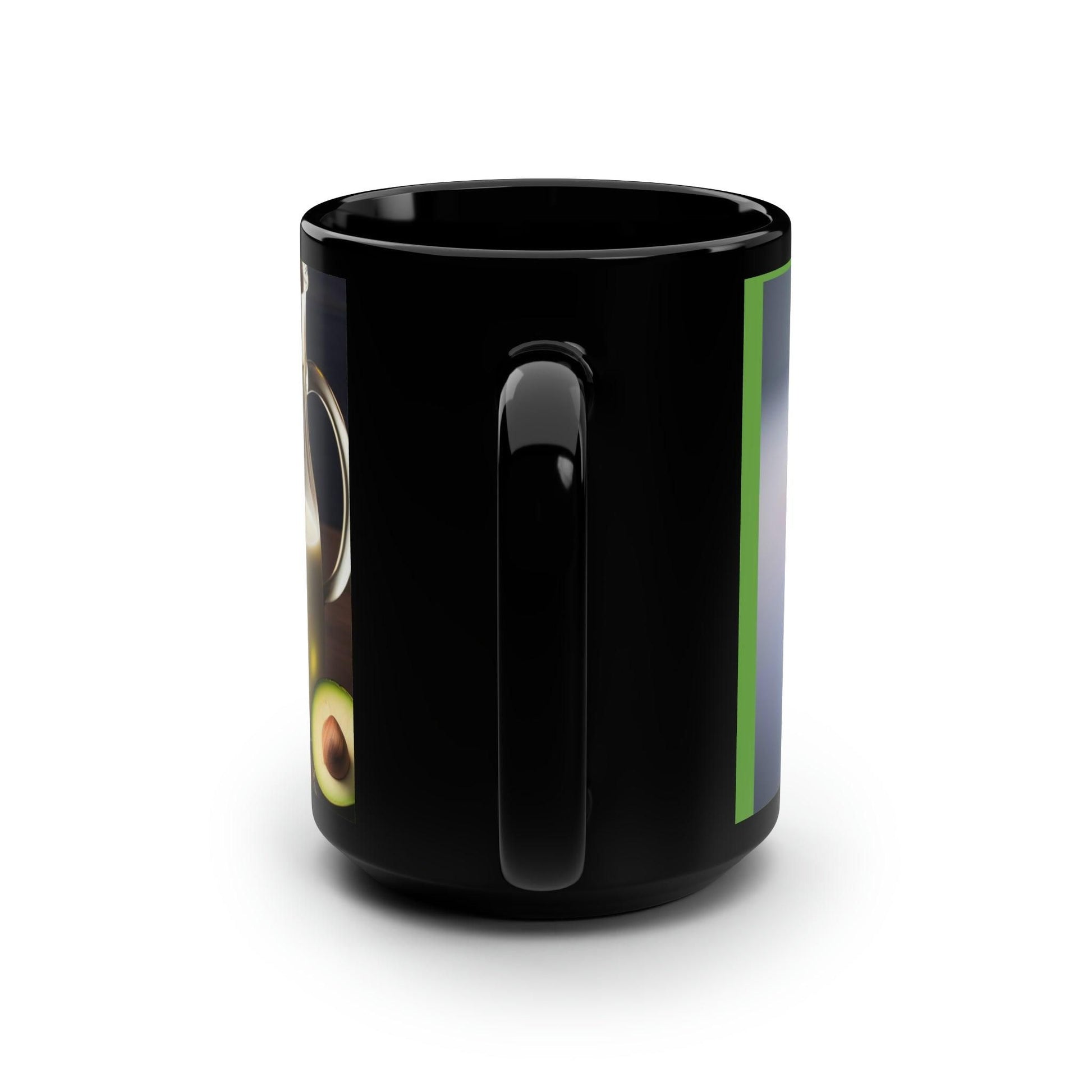 Healthy Food Obsession Black Mug, 15oz ( UK/Ireland) - e-mandi