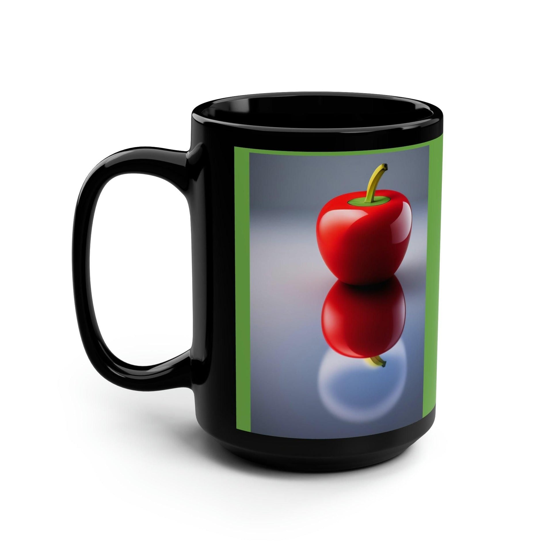 Healthy Food Obsession Black Mug, 15oz ( UK/Ireland) - e-mandi