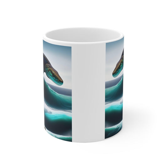 Serpent from Sea reaching to sky Ceramic Coffee Cups, 11oz, 15oz (UK/Ireland) - e-mandi